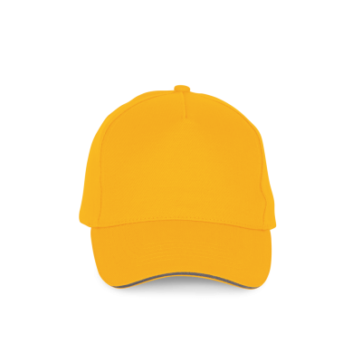 5 panels cotton sandwich cap